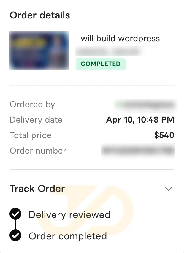 Fiverr Earning Proof by WordPress skill | JD The Web | Malik Muhammad Junaid